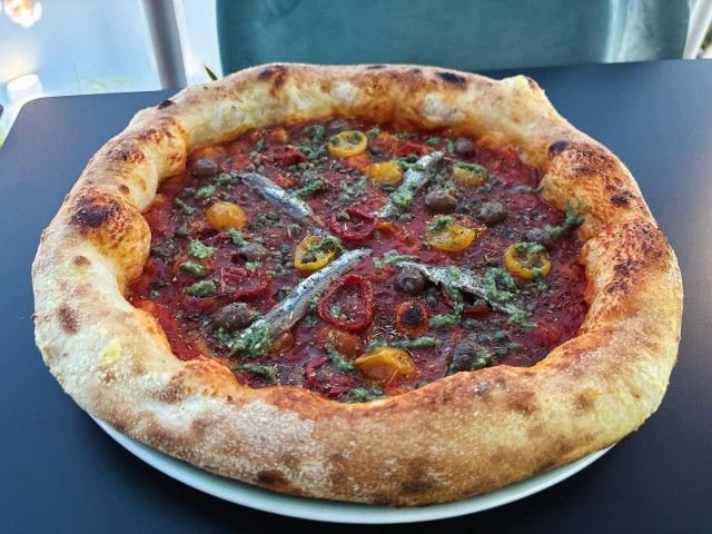 Pizza a ruota di carro